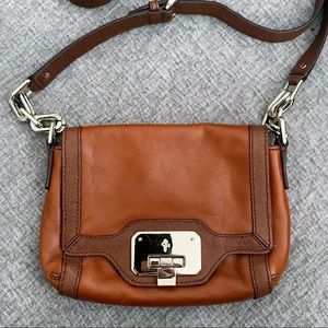 Cole Haan Brown Leather Shoulder Purse